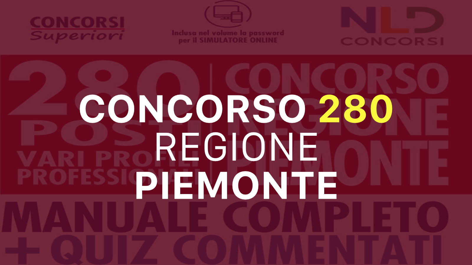 280 posti per laureati e diplomati - Concorso regione Piemonte